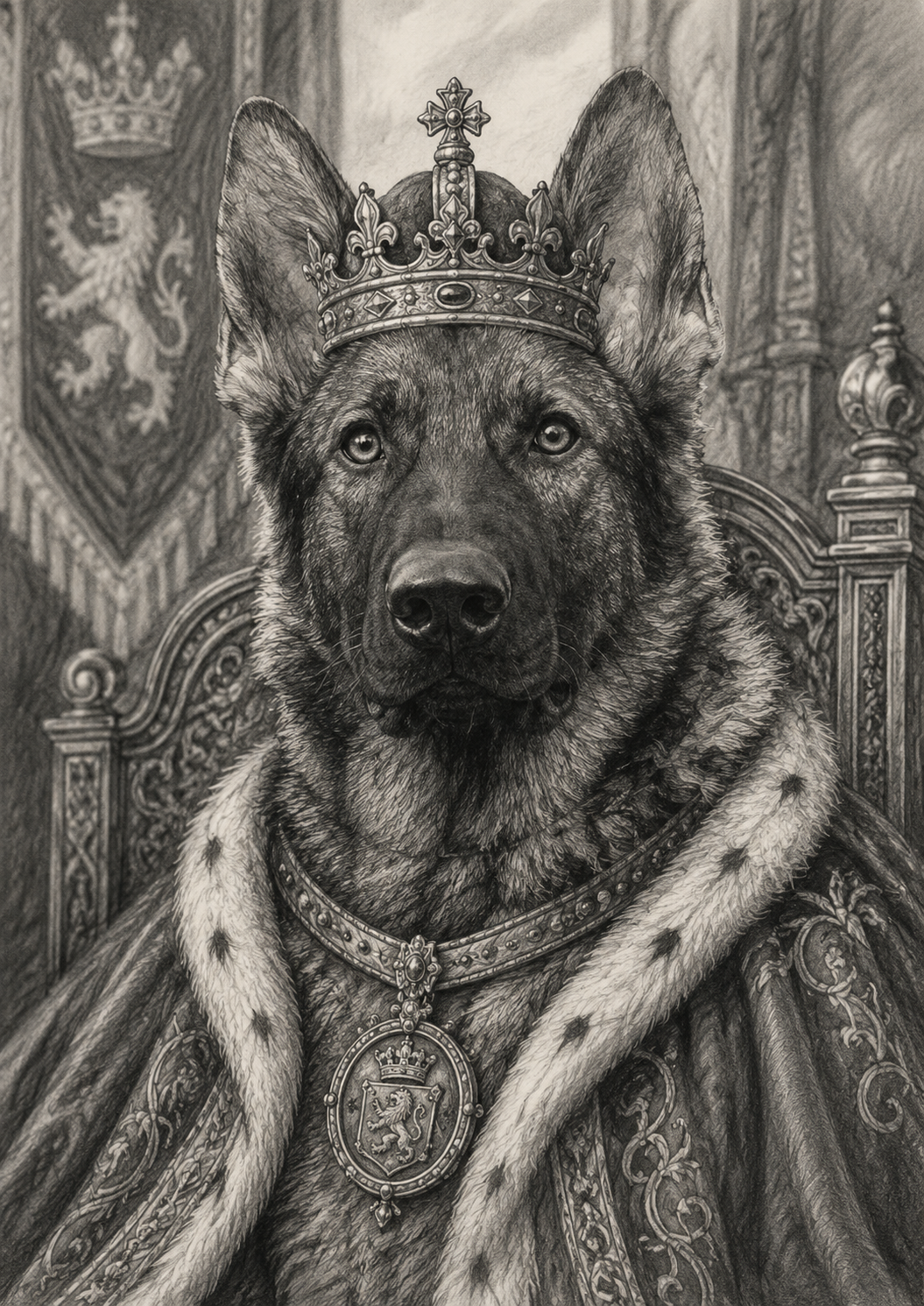 Custom Character Pet Portrait