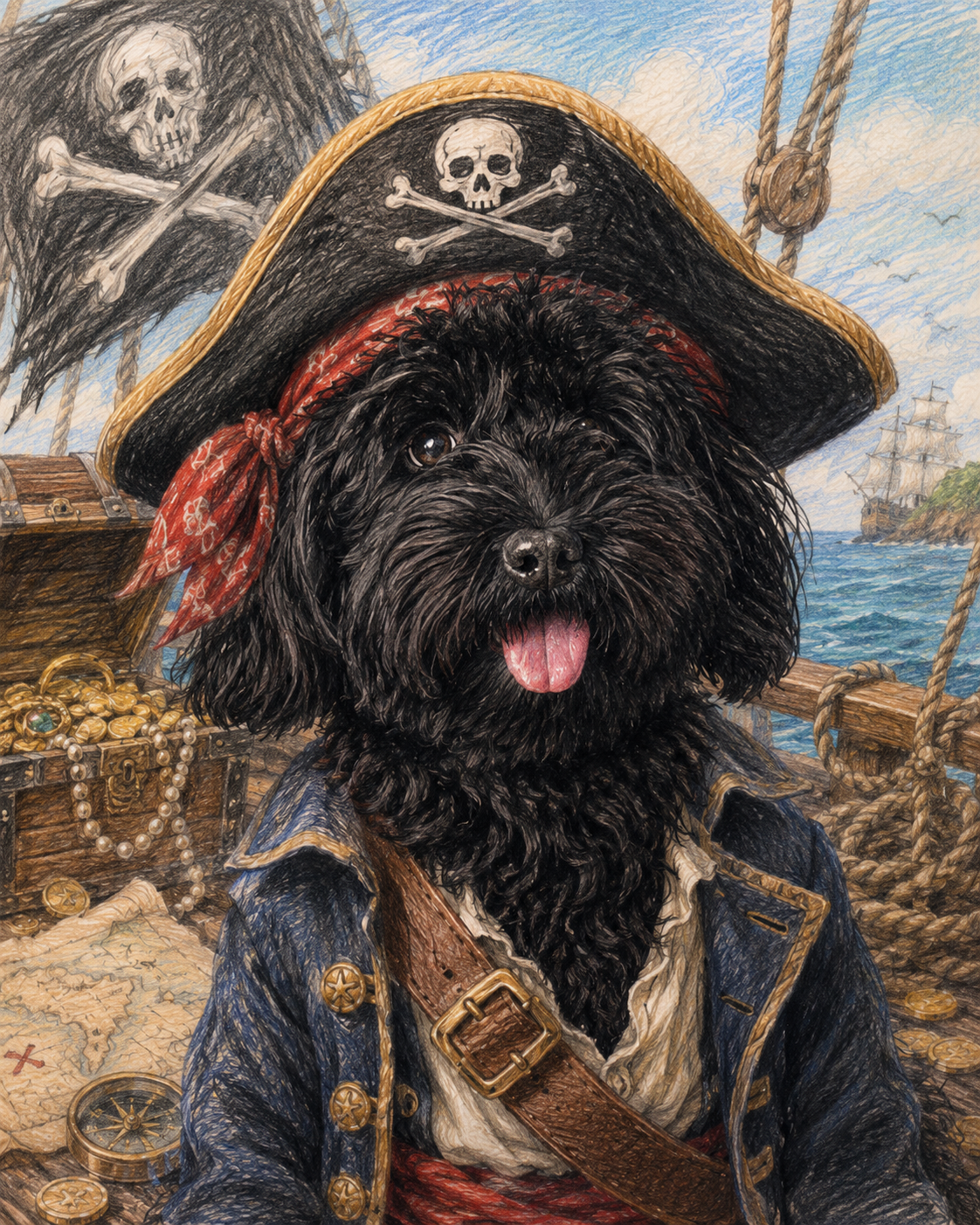 Custom Character Pet Portrait