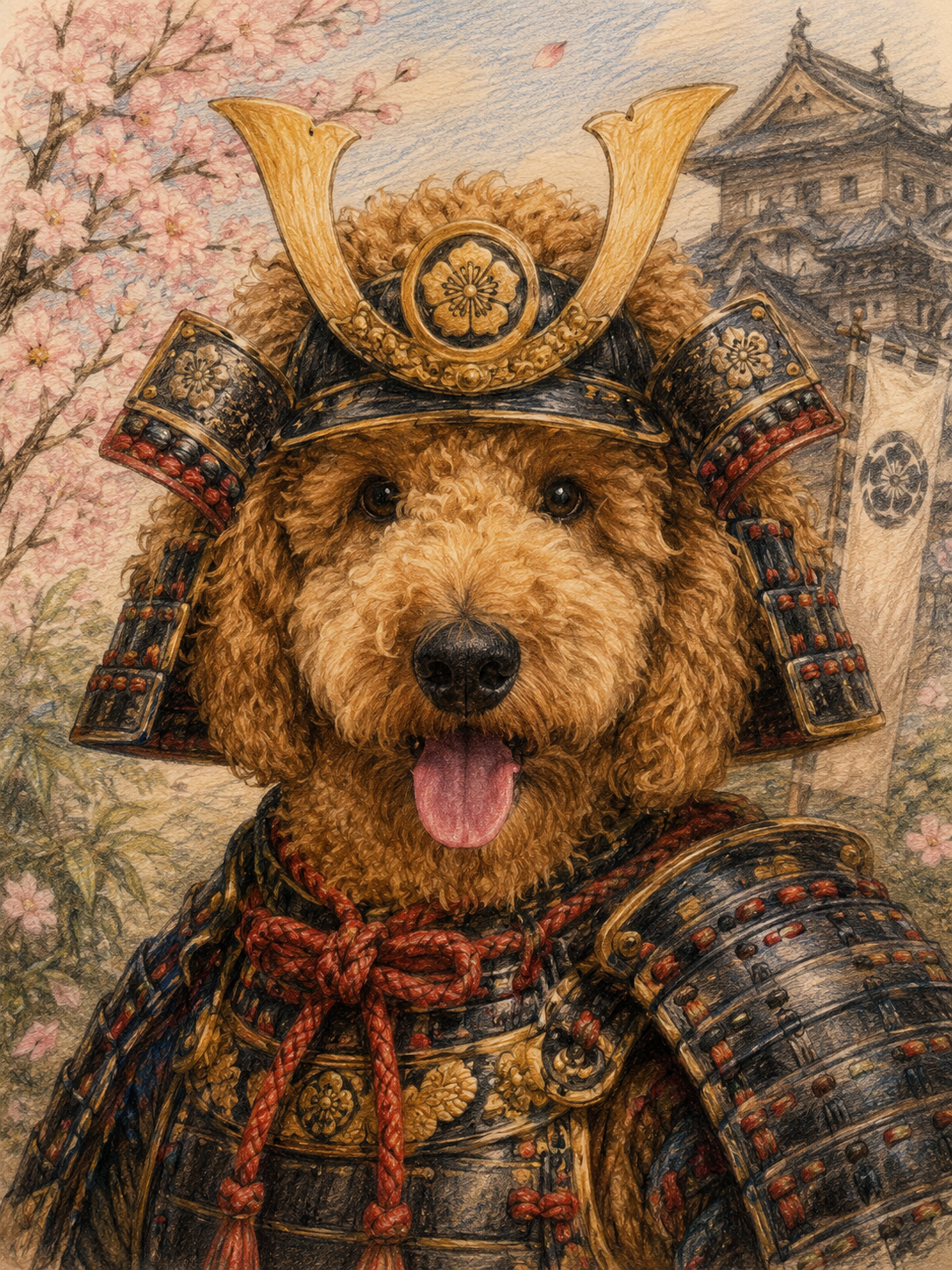 Custom Character Pet Portrait